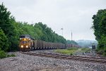Empty Coal Rounds the Bend